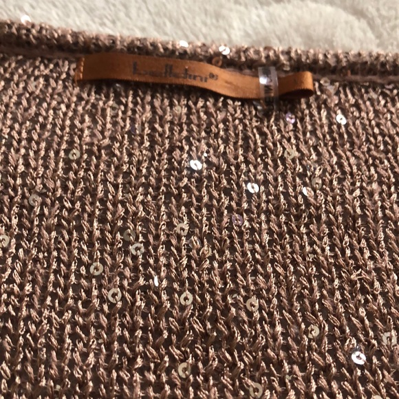 Sparkly dark golden shine sweater - Picture 3 of 4